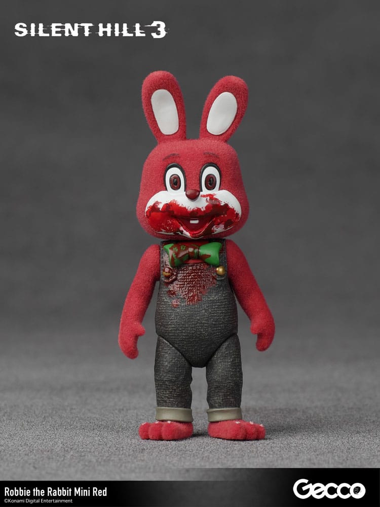 Gecco Silent Hill 3 Mini Action Figure Robbie the Rabbit Mini Red Version 10 cm