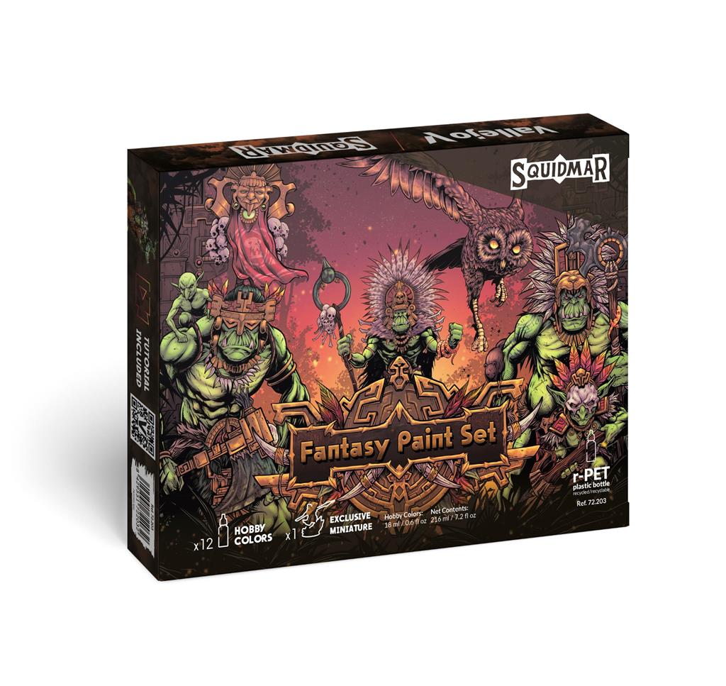 Vallejo - Fantasy Paint Set by Squidmar