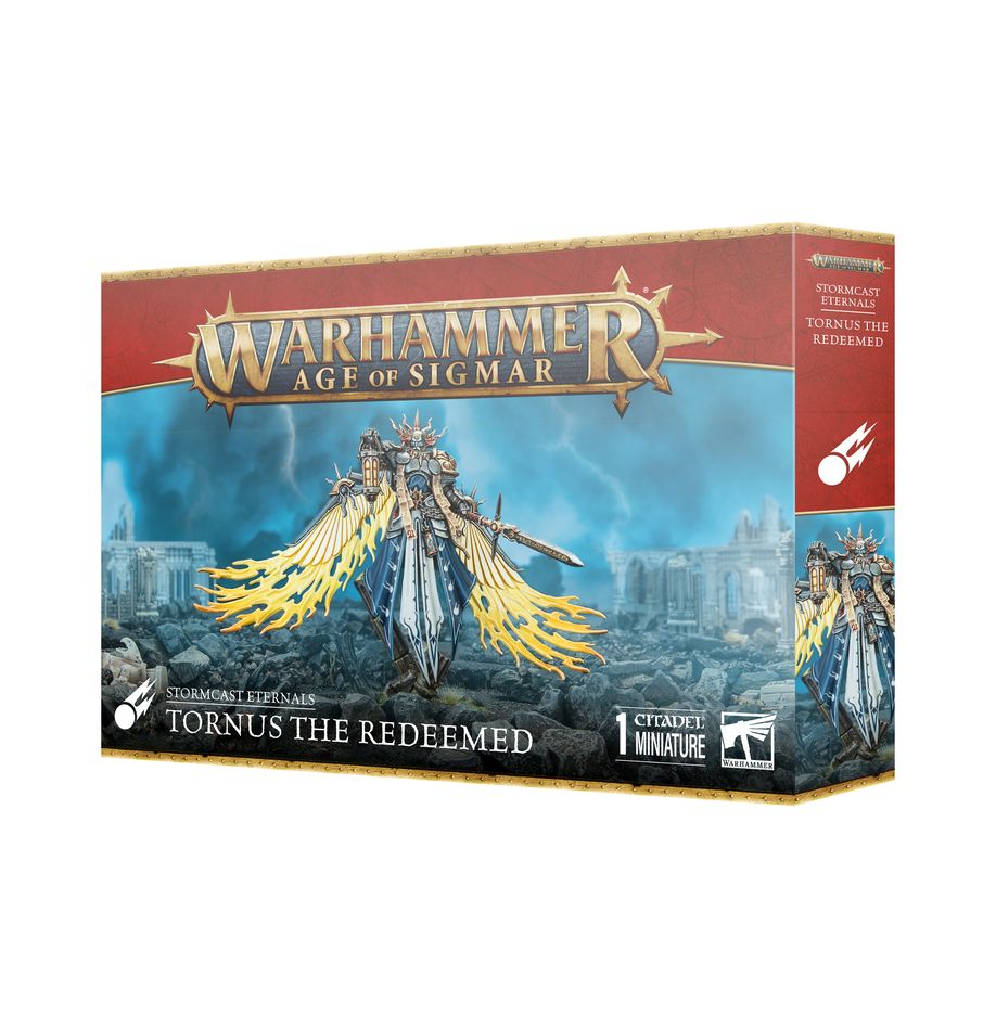 Games Workshop Warhammer: Age of Sigmar - mini figurka - Stormcast Eternals: Tornus the Redeemed