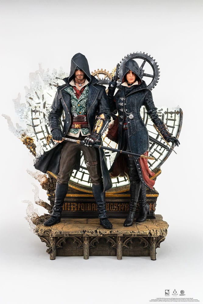 Pure Arts Assassin's Creed 1/4 Animus Jacob & Evie Frye socha 62 cm
