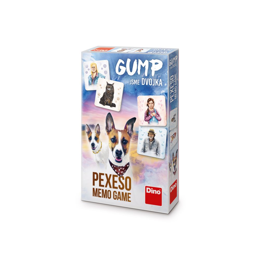 Dino GUMP JSME DVOJKA Pexeso