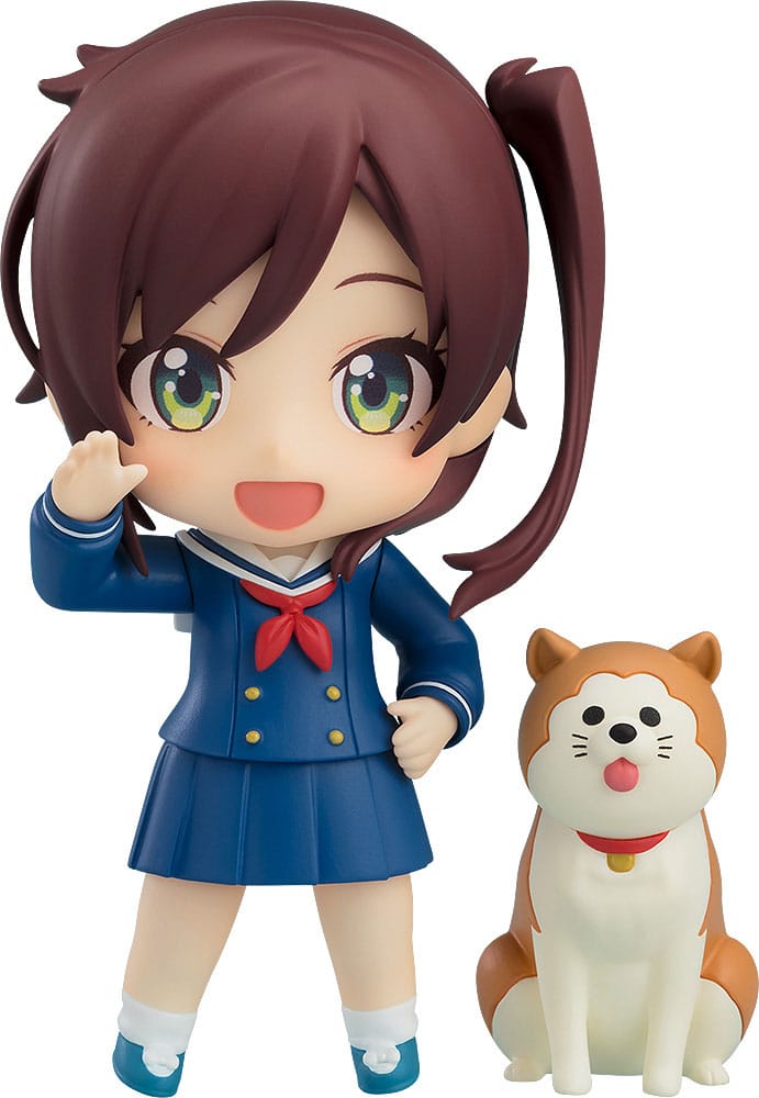 Good Smile Company Train to the End of the World Basic Nendoroid Action Figure Shizuru Chikura & Pochi 10 cm