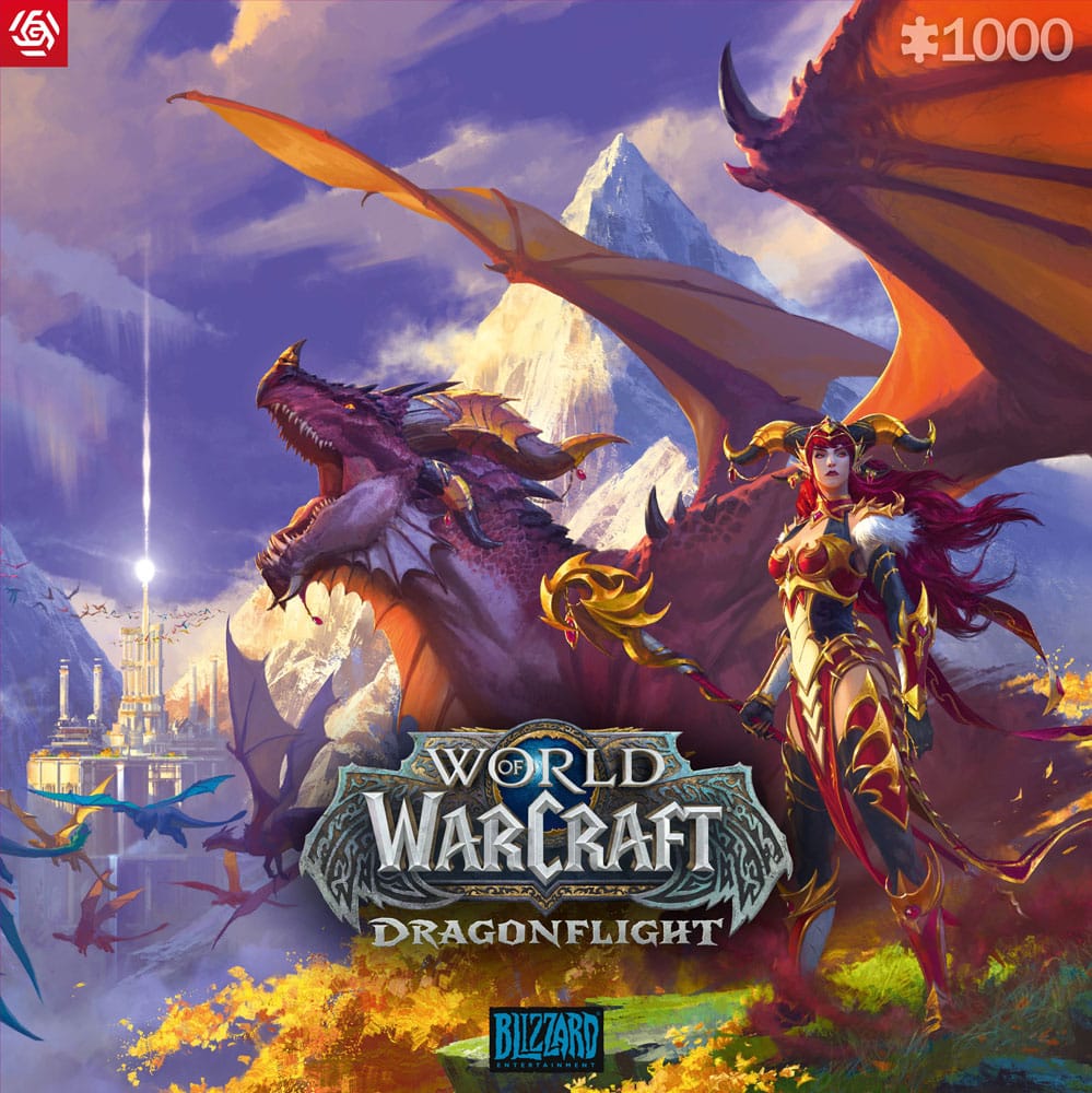 Good Loot World of Warcraft Gaming Puzzle Dragonflight Alexstrasza (1000 pieces)