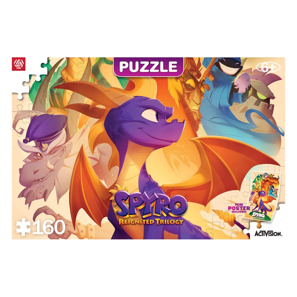 Good Loot Spyro Reignited Trilogy Kids Puzzle Heroes (160 pieces)
