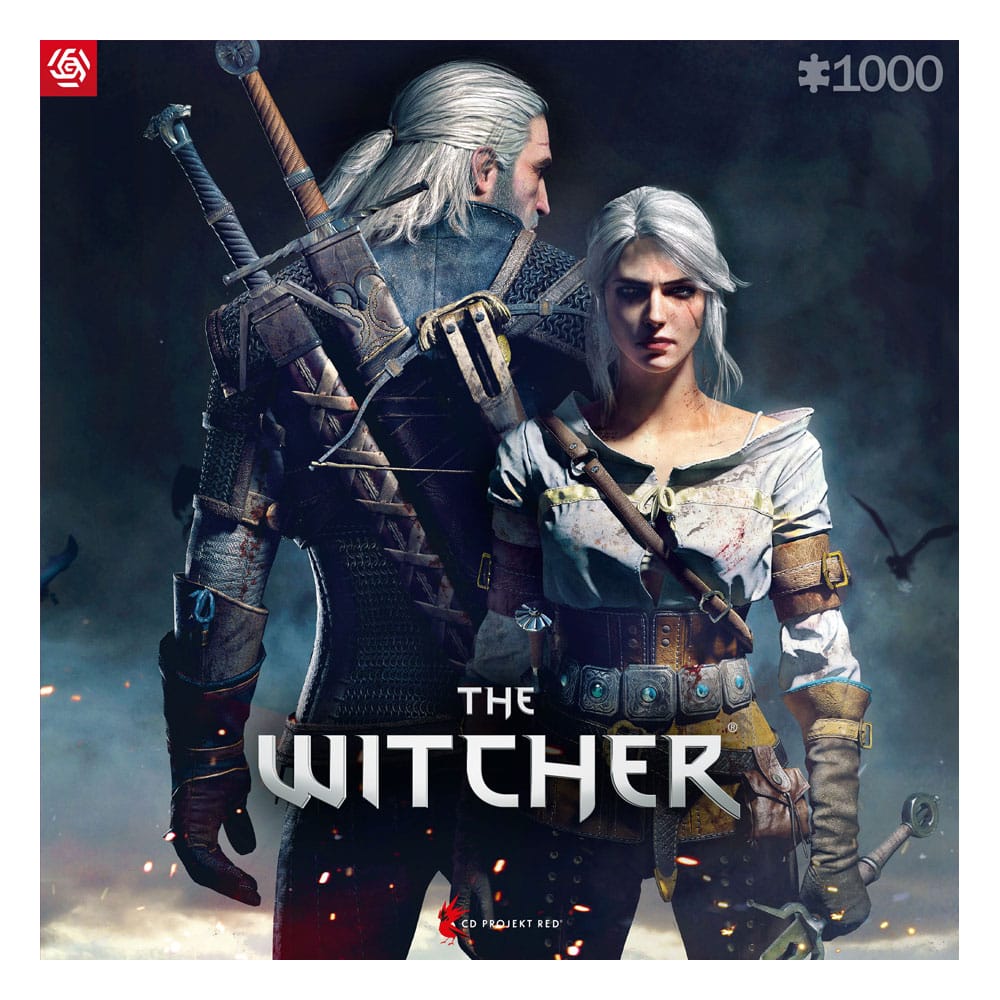 Good Loot The Witcher Gaming Puzzle Geralt & Ciri (1000 pieces)