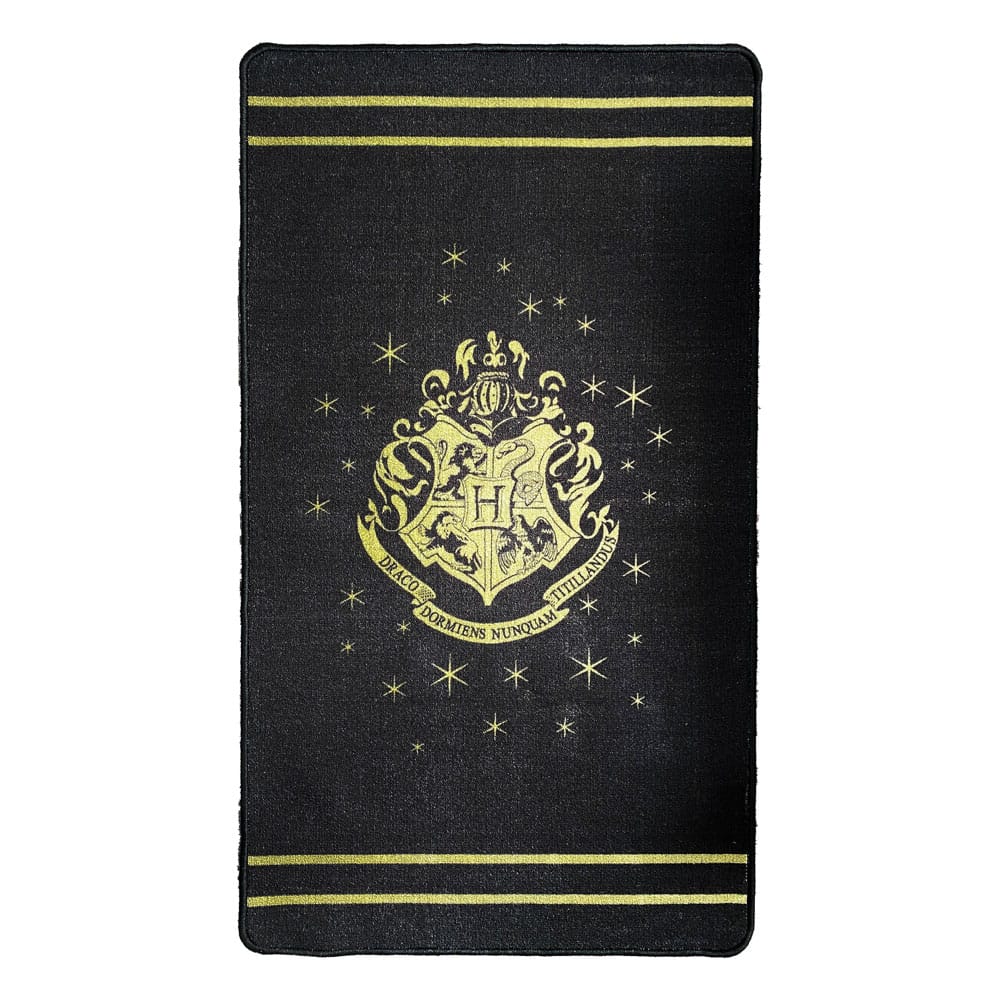 Groovy Harry Potter Carpet Hogwarts Gold Crest 130 x 75 cm
