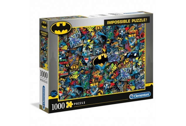 Clementoni DC Comics - Impossible Puzzle - Batman (1000 dílků)