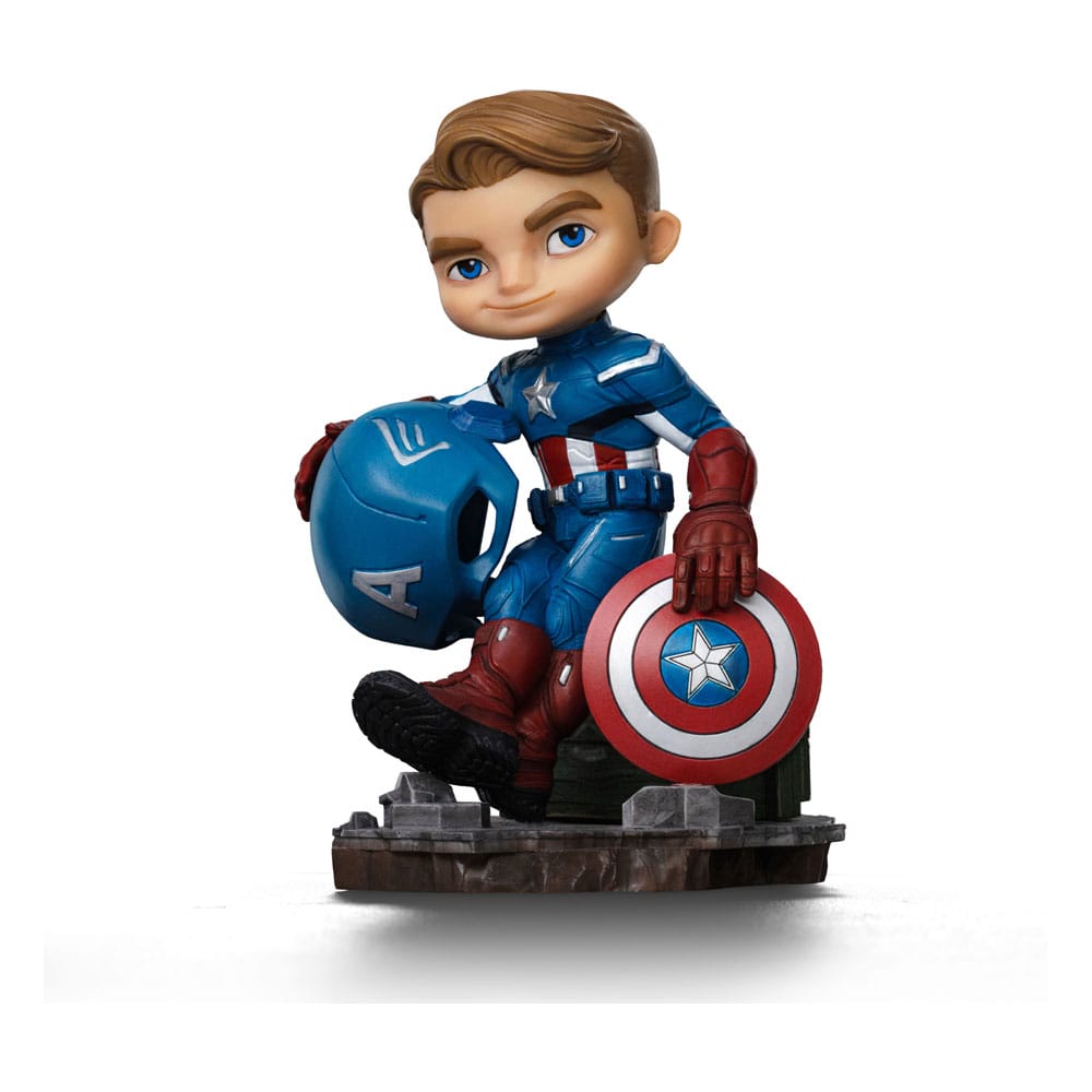 Iron Studios Avengers Infinity Saga Mini Co. PVC Figure Captain America 14 cm