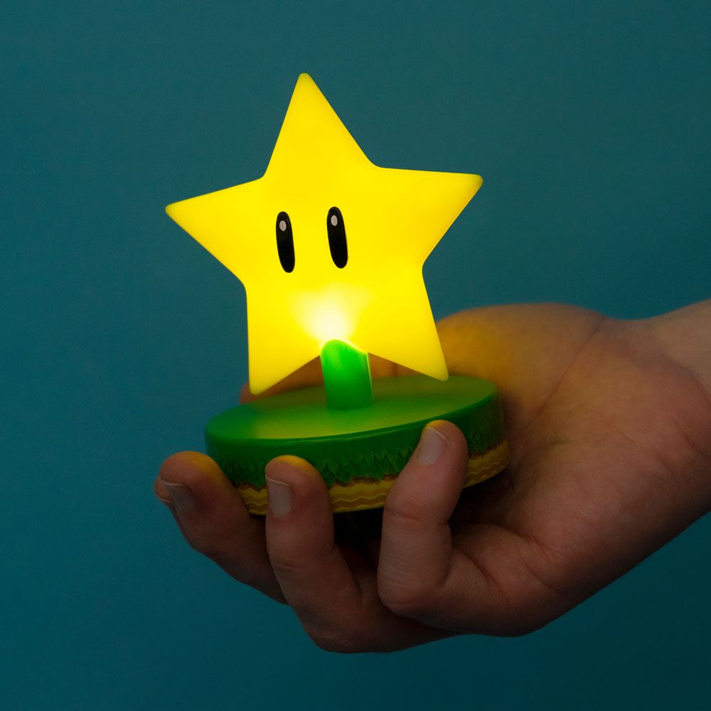 Paladone Products Super Mario Icon Light Super Star (V2)