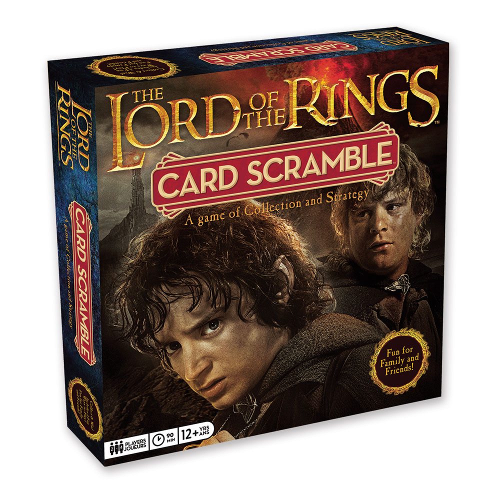 Aquarius Lord of the Rings Board Game Card Scramble *English Version*