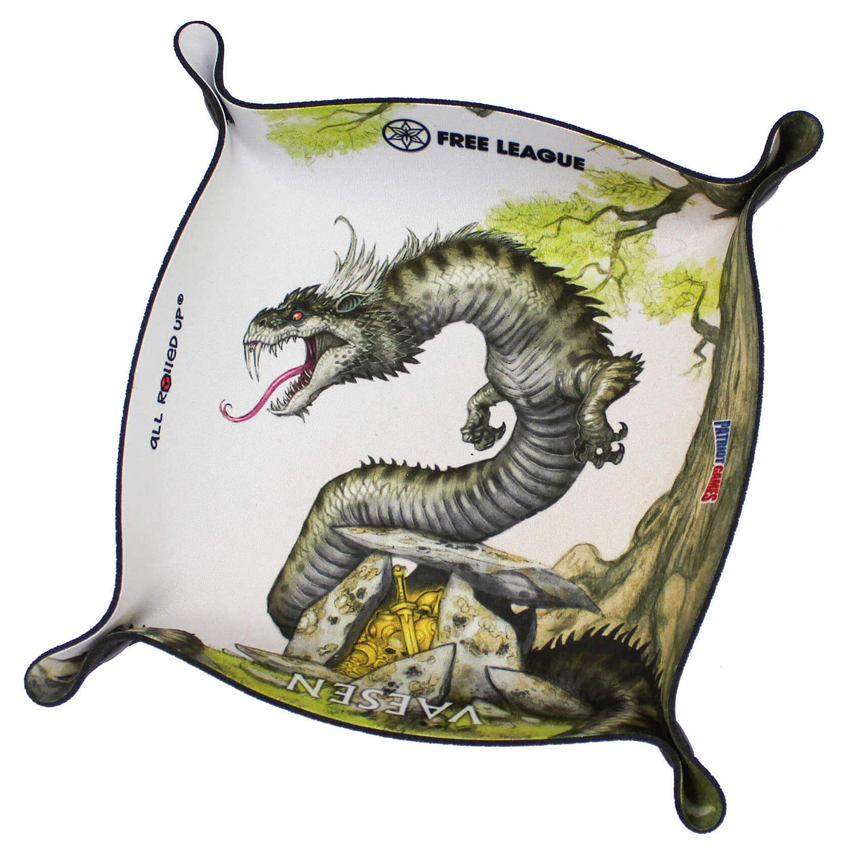 All Rolled Up Dice Tray Vaesen - Lindworm