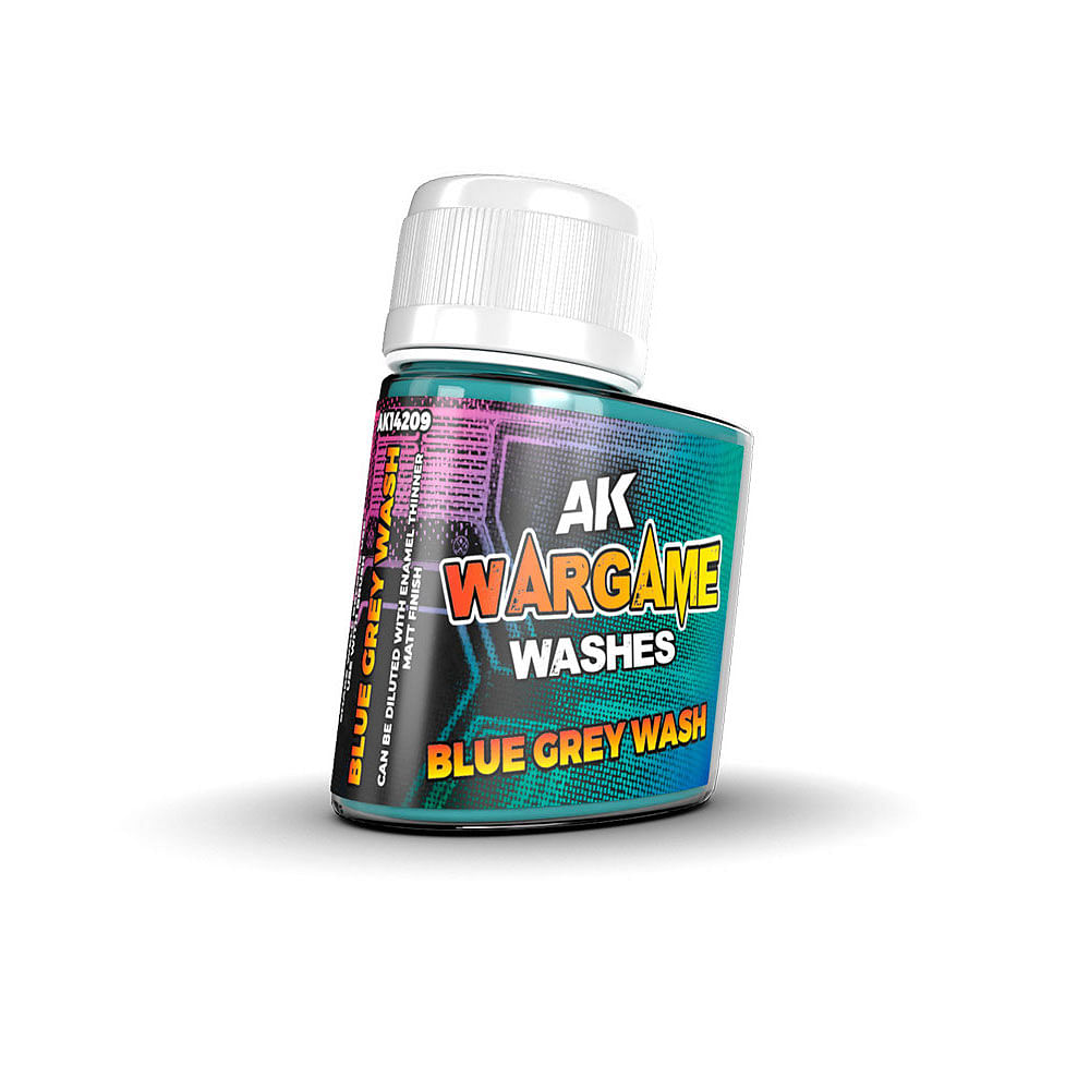AK Interactive AK Interactive: Wargame Series - Blue Grey Wash