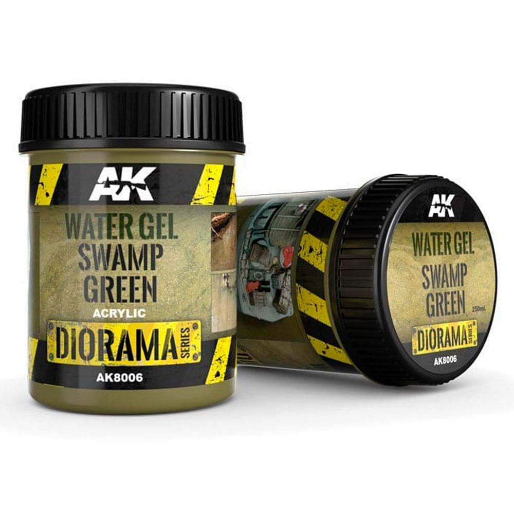 AK Interactive AK Interactive: Water Gel - Swamp Green