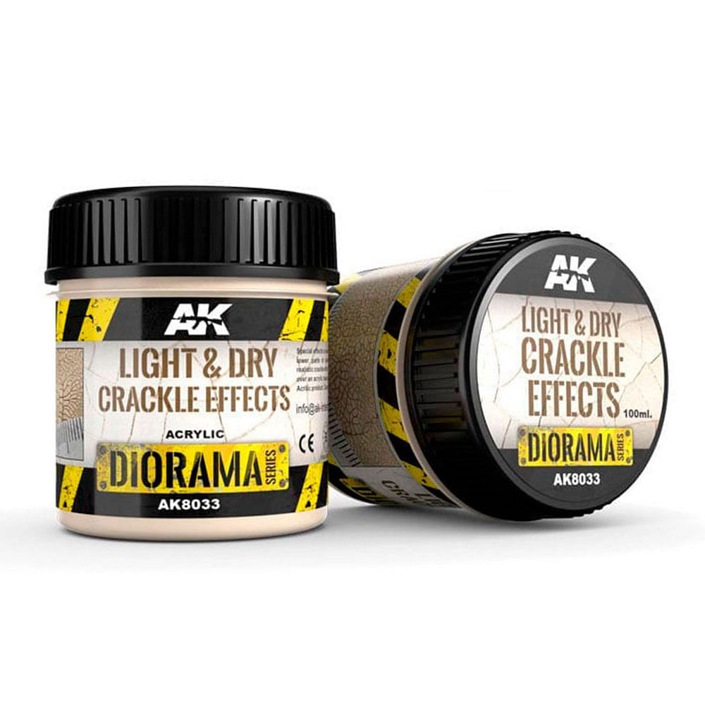 AK Interactive AK Interactive: Effects - Light & Dry Crackle