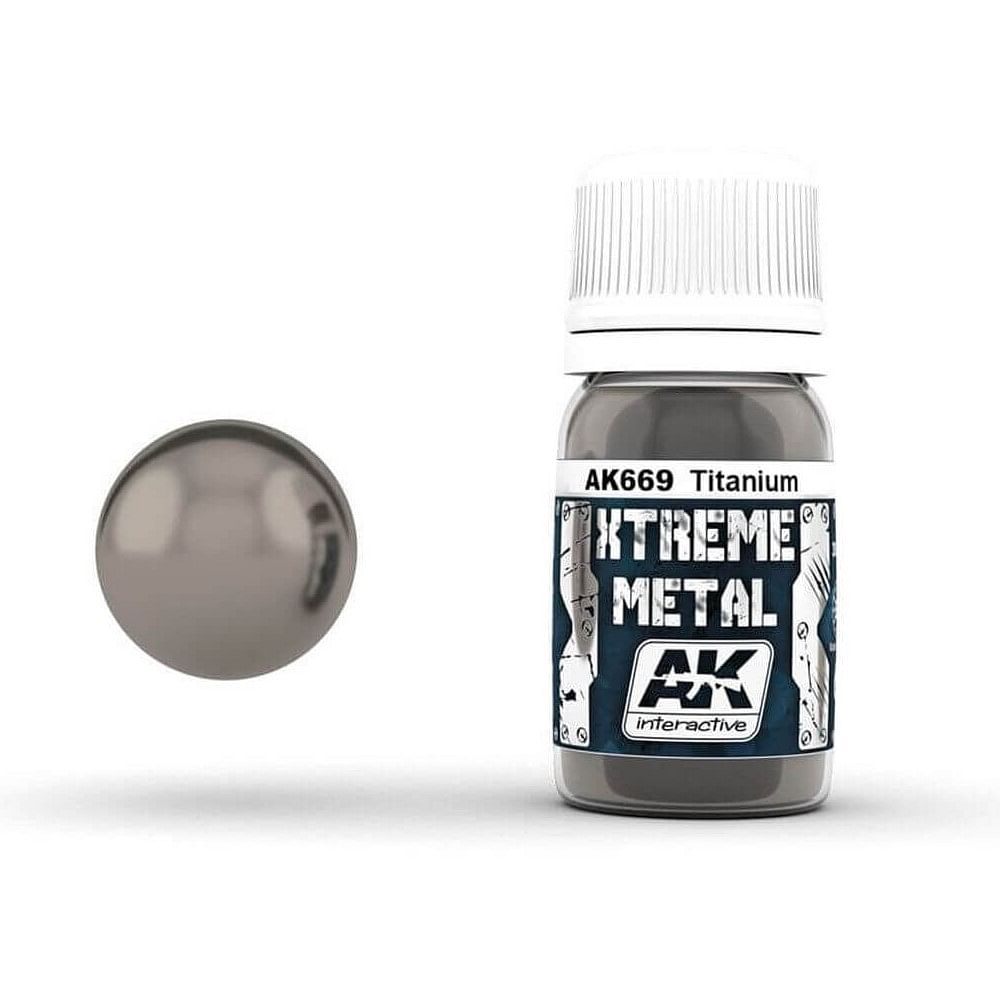 AK Interactive AK Interactive: Xtreme Metal - Titanium