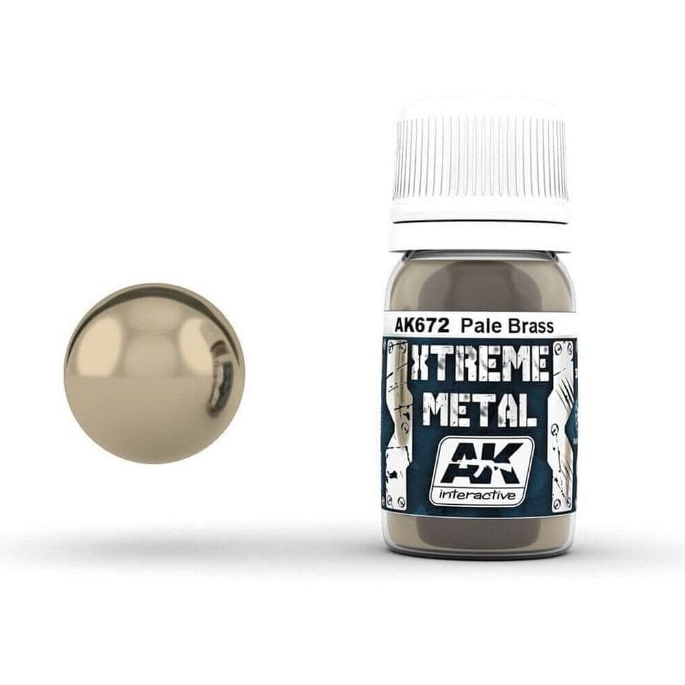AK Interactive AK Interactive: Xtreme Metal - Pale Brass