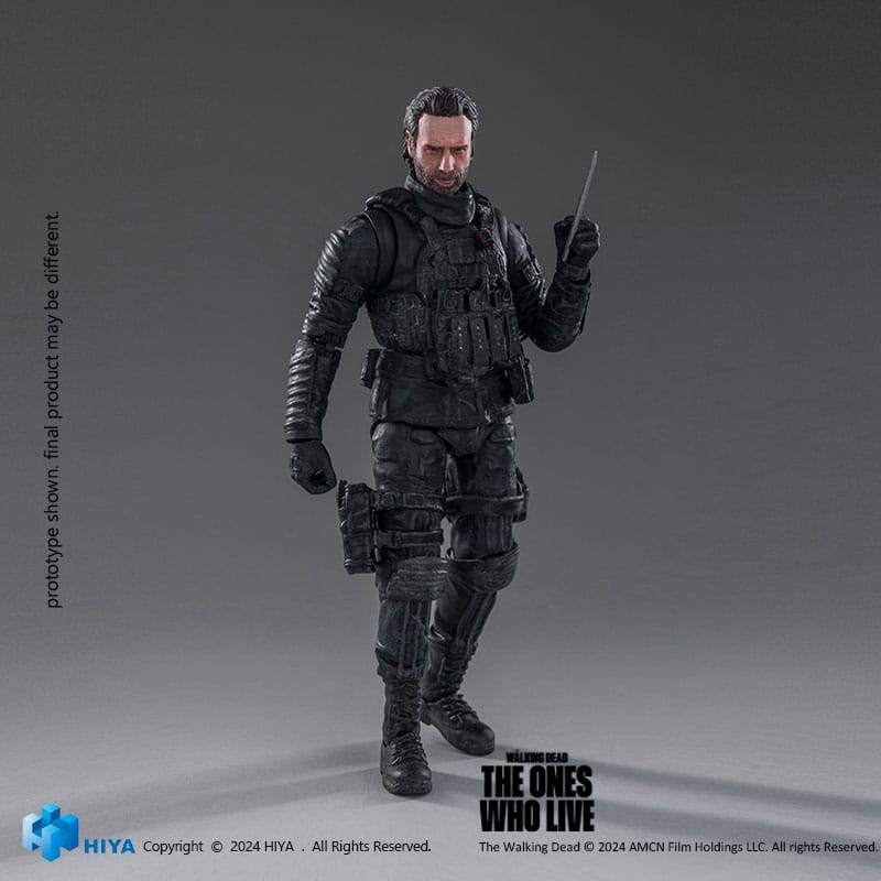 Hiya Toys The Walking Dead: The Ones Who Lived Exquisite Mini Action Figure 1/18 Rick Grimes 11 cm