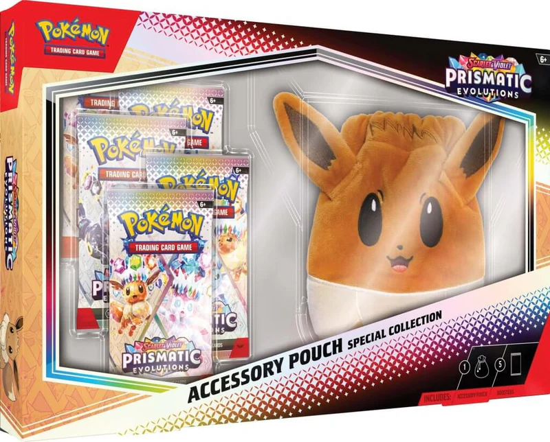 Nintendo Pokémon TCG: Scarlet & Violet 8.5 - Prismatic Evolutions - Accessory Pouch Special Collection (EN)