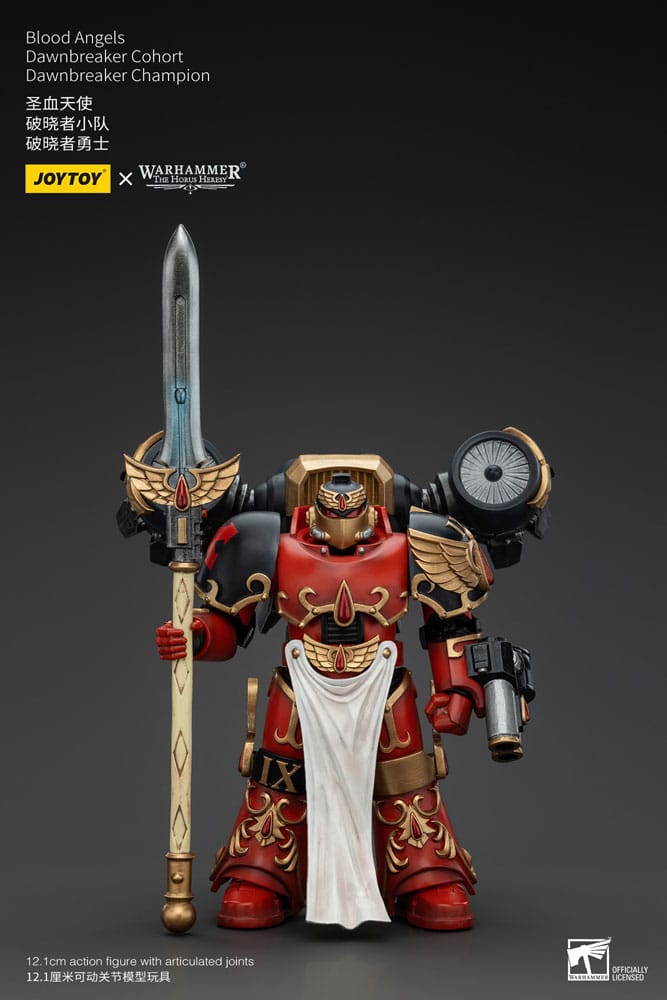 Joy Toy (CN) Warhammer The Horus Heresy 1/18 akční figurka Blood Angels Raldoron První kapitán Blood Angels 13 cm