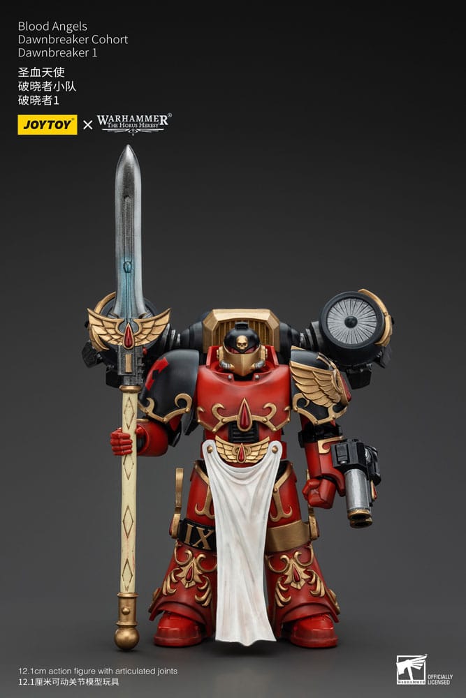 Joy Toy (CN) Warhammer The Horus Heresy Action Figure 1/18 Blood Angels Dawnbreaker Cohort Dawnbreaker 1 13 cm