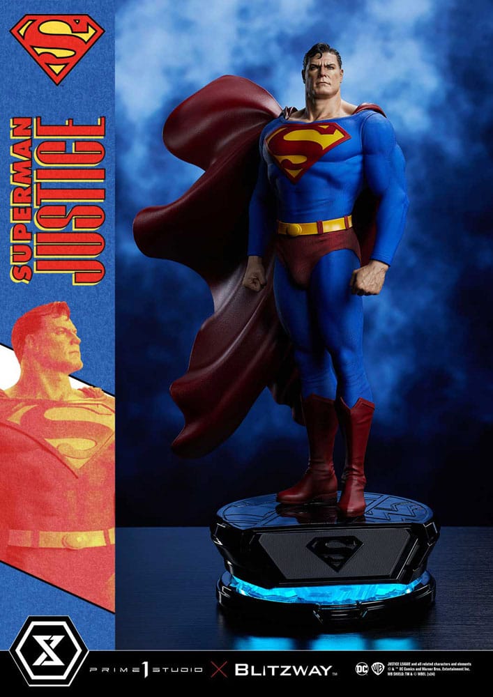 Prime 1 Studio DC Comics Premium Masterline Series Statue 1/4 Superman Justice Comics 57 cm