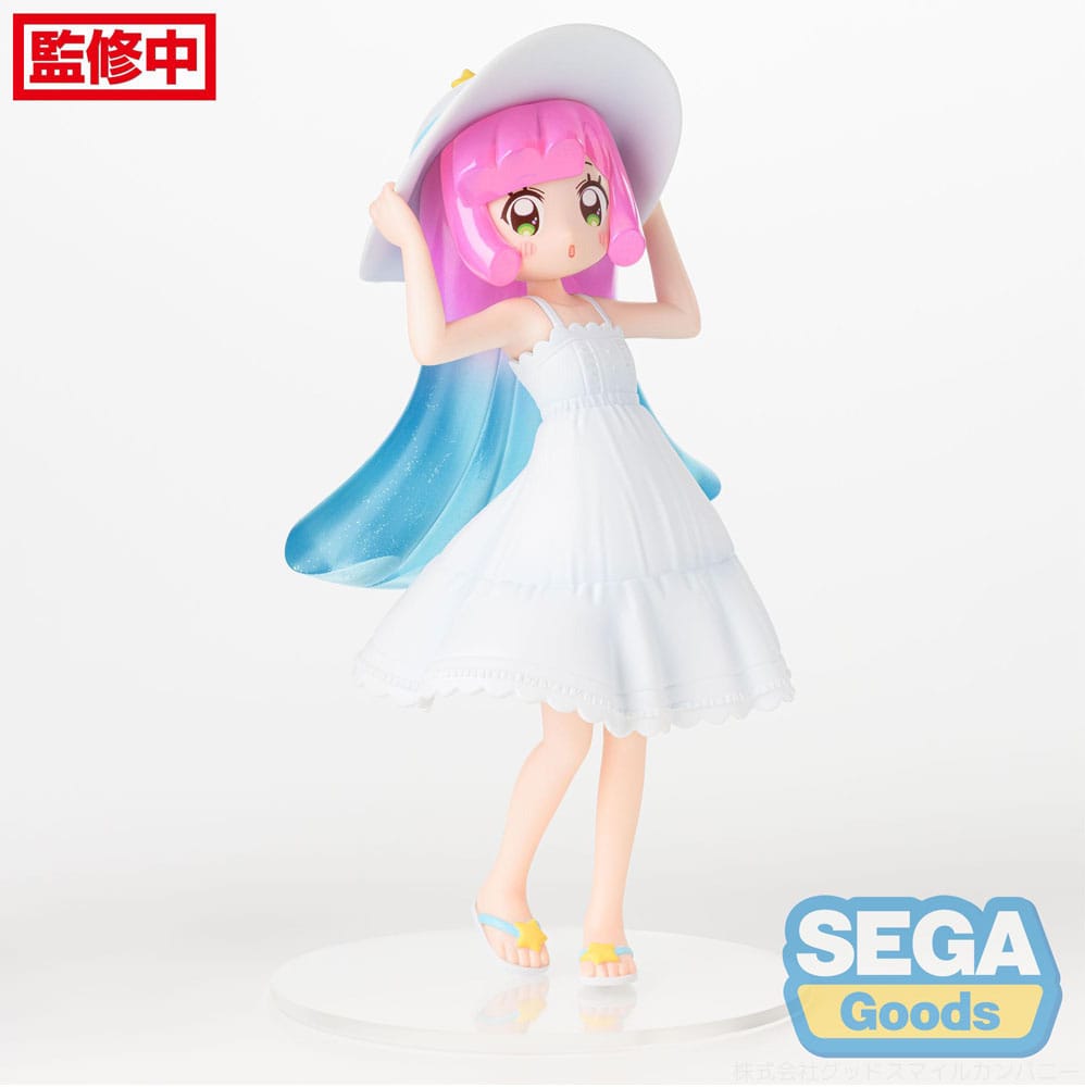 Sega Puniru is a Kawaii Slime Luminasta PVC Statue Puniru A Kawaii Me in the Cool Summer Resort 18 cm
