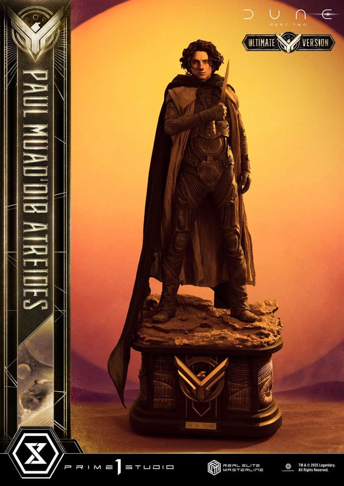 Prime 1 Studio Dune: Part Two Real Elite Masterline Series Statue 1/3 Paul Atreides Ultimate Bonus Version 90 cm