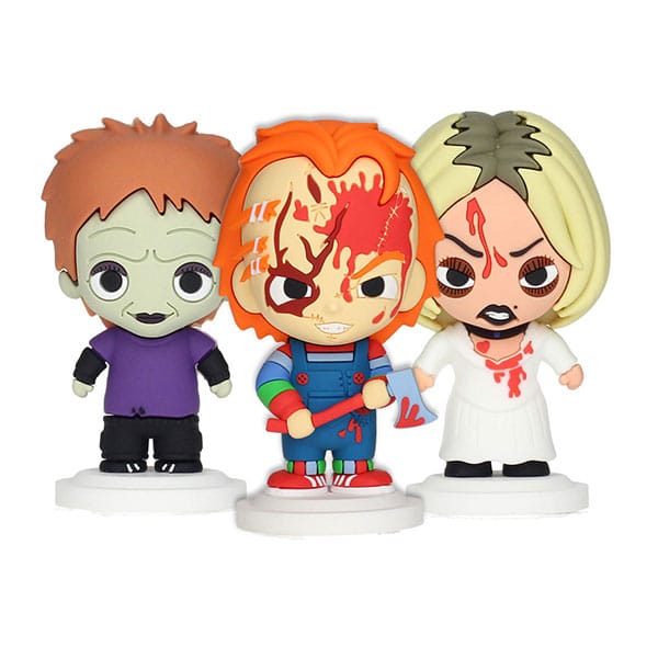SD Toys Chucky Pokis Rubber Minifigures 3-Pack 7 cm