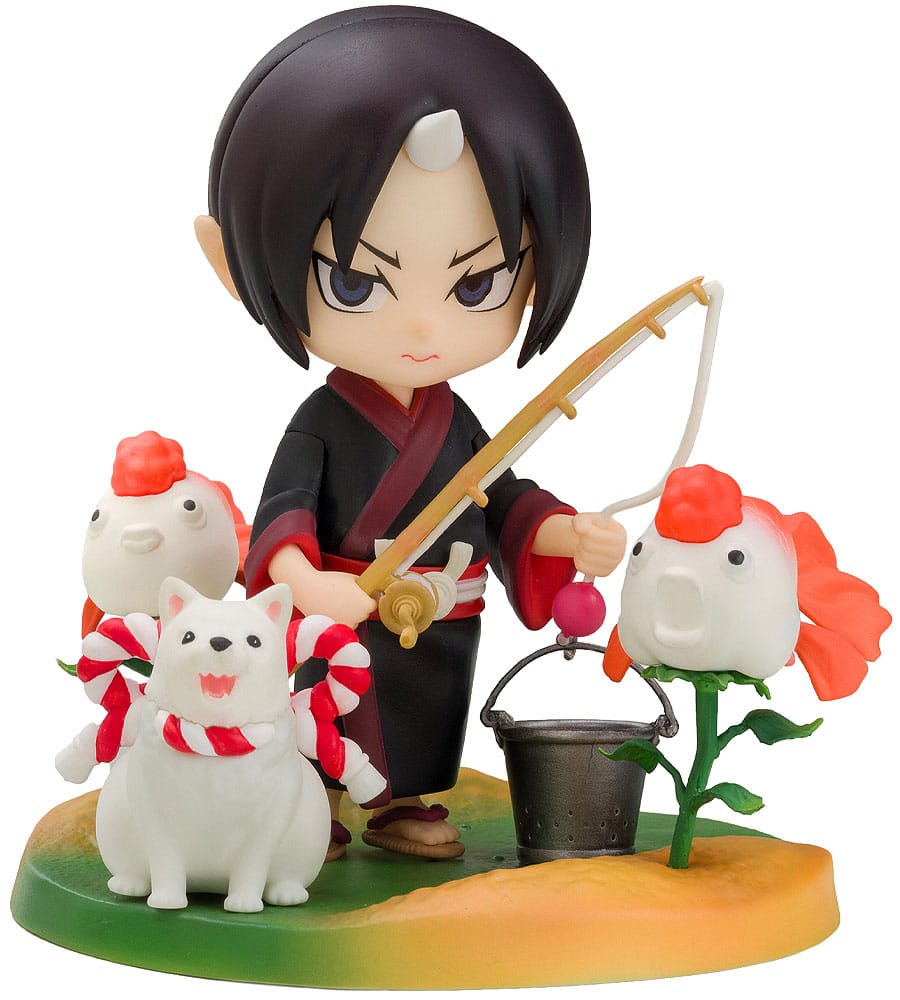 Proof Hozuki no Reitetsu Hakotoniwa PVC Statue Hozuki & Shiro 11 cm