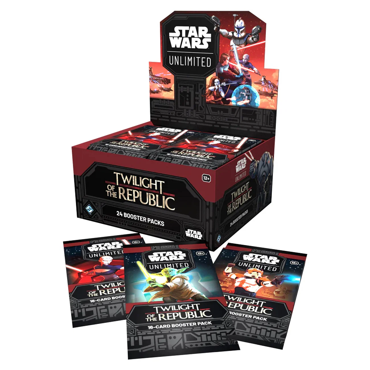 Fantasy Flight Games Star Wars: Unlimited TCG - Twilight of the Republic - Booster Box (24 boosterů) (EN)