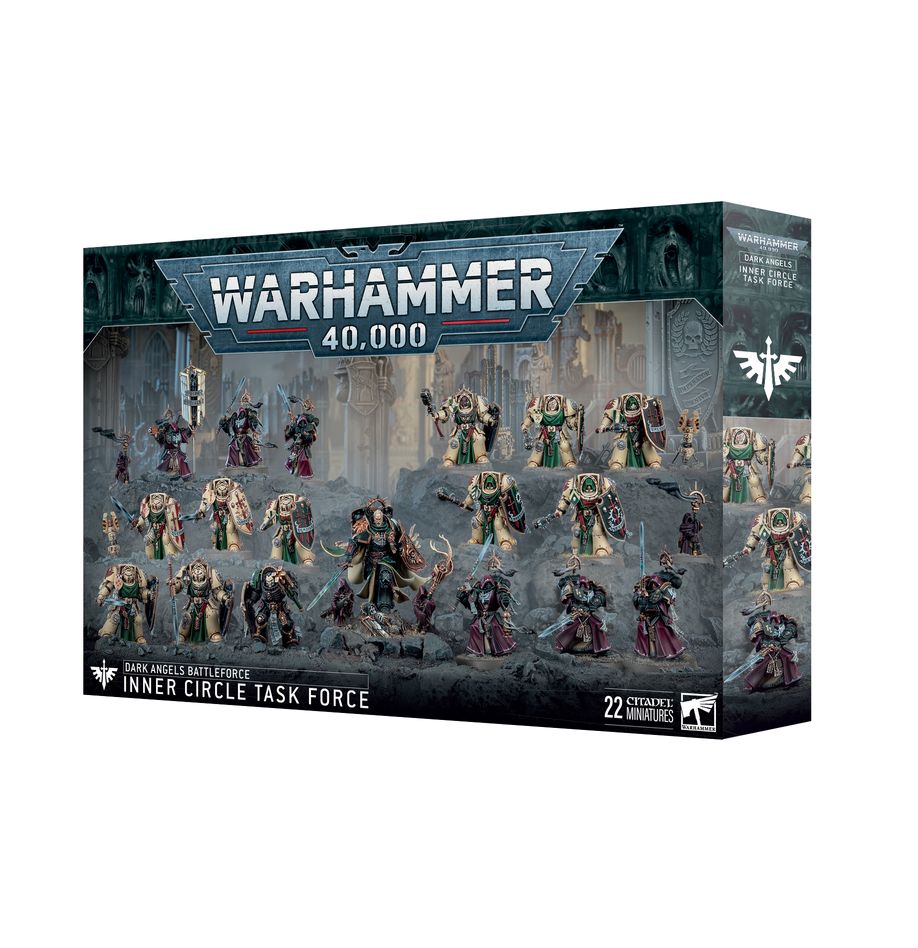 Games Workshop Warhammer 40,000 - mini figurky - Dark Angels Battleforce: Inner Circle Task Force