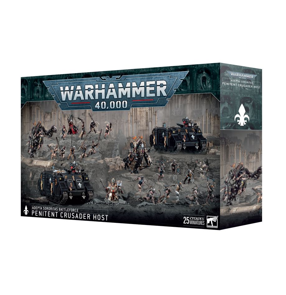 Games Workshop Warhammer 40,000 - mini figurky - Adepta Sororitas Battleforce: Penitent Crusade Host