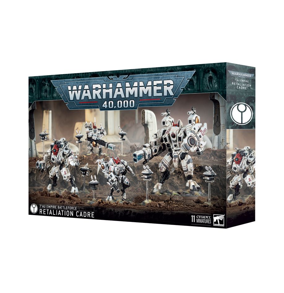 Games Workshop Warhammer 40,000 - mini figurky - Tau Empire Battleforce: Retaliation Cadre