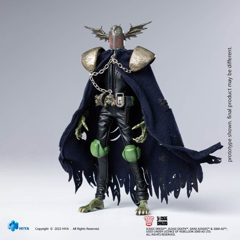 Hiya Toys Judge Dredd Exquisite Super Series Actionfigur 1/12 Judge Fear 17 cm