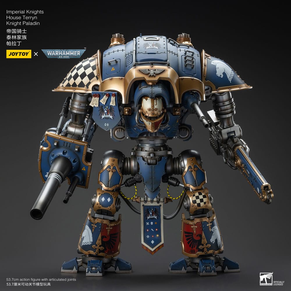 Joy Toy (CN) Warhammer 40k Action Figure 1/18 Imperial Knights House Terryn Knight Paladin 54 cm