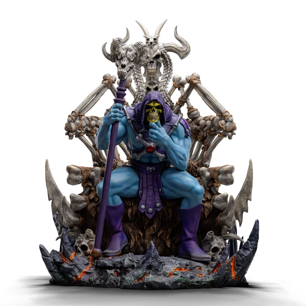 Iron Studios Masters of the Universe Prime Scale Statue 1/3 Skeletor 10th Anniversary Ver. 67 cm