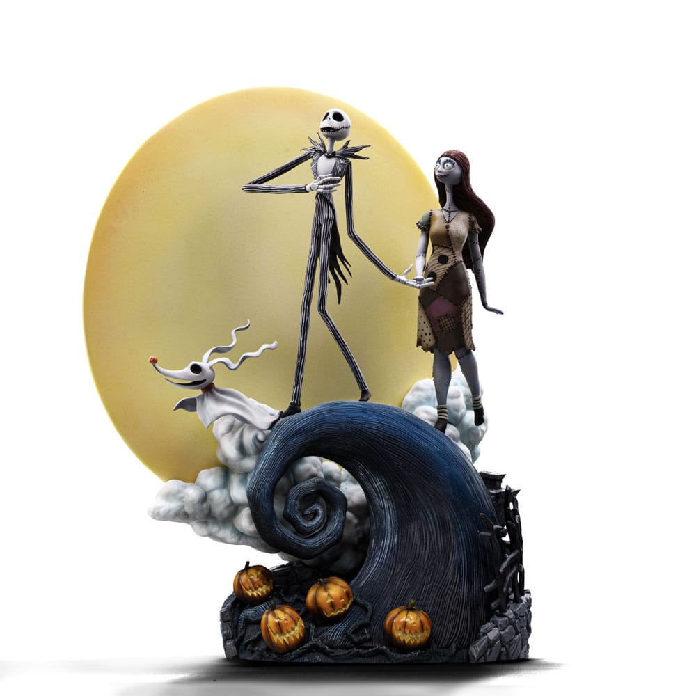 Iron Studios Deluxe Art Scale socha 1/10 Jack a Sally z Nightmare before Christmas 39 cm