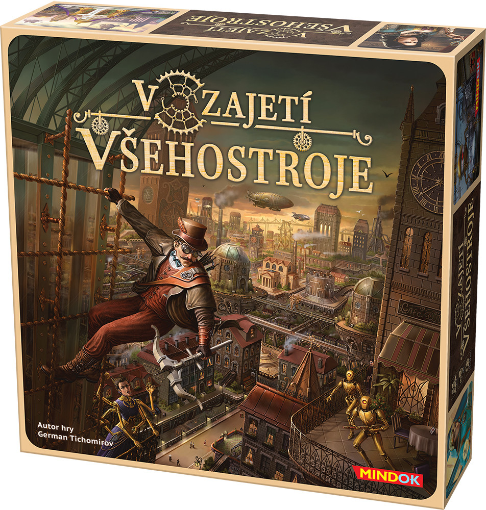 Mindok V zajetí Všehostroje