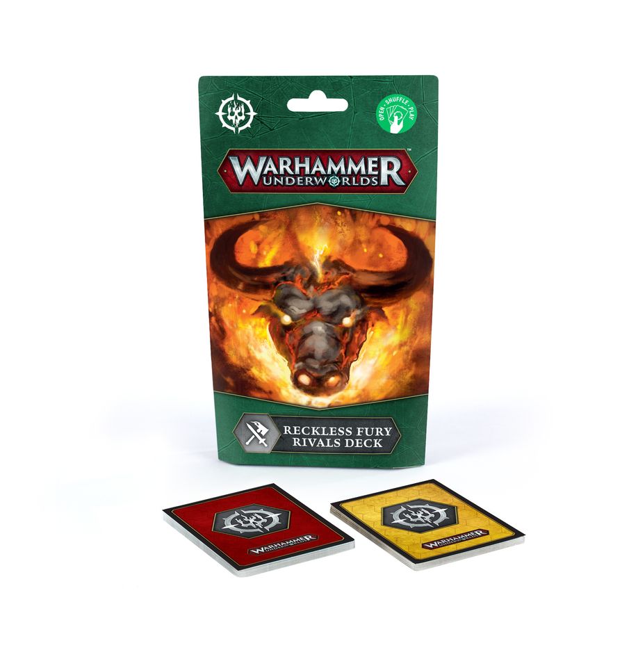 Games Workshop Warhammer Underworlds - rozšíření deskové hry - Reckless Fury Rivals Deck (EN)