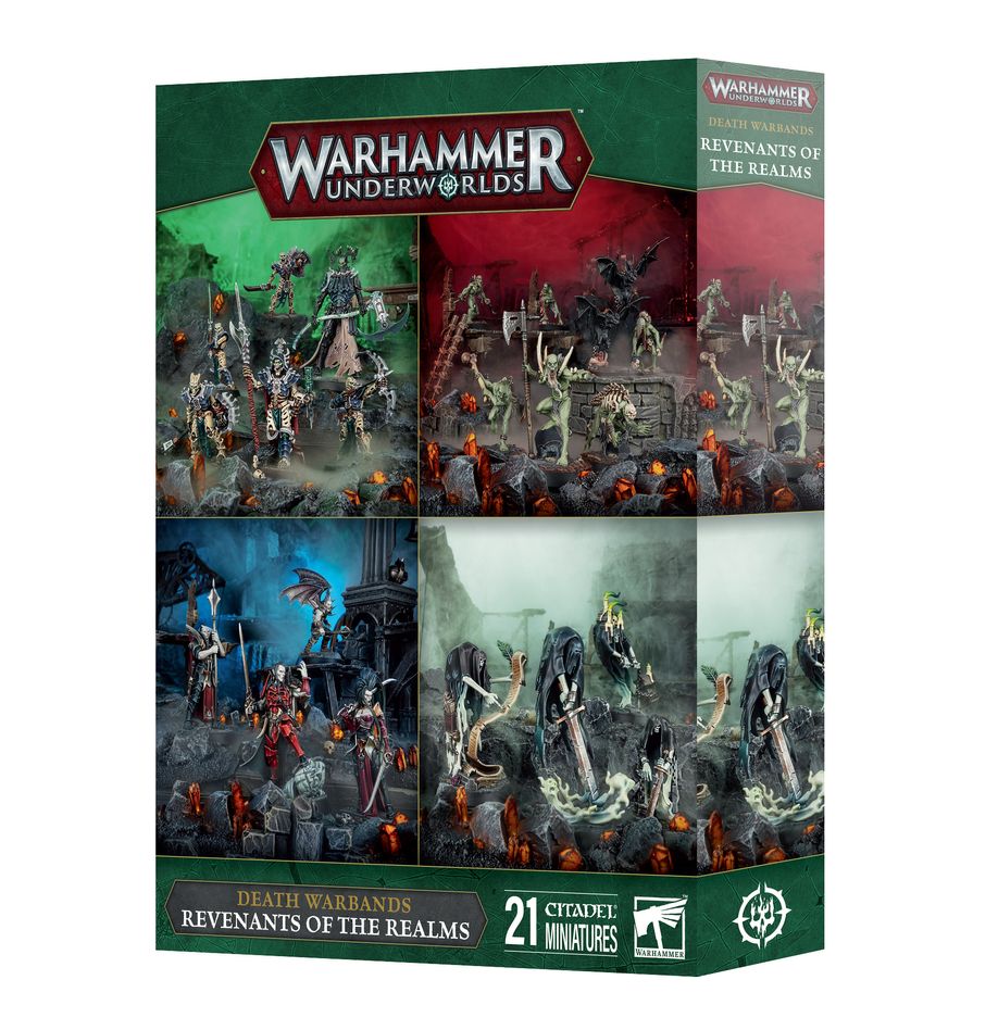 Games Workshop Warhammer Underworlds - mini figurky - Death Warbands: Revenants of the Realms