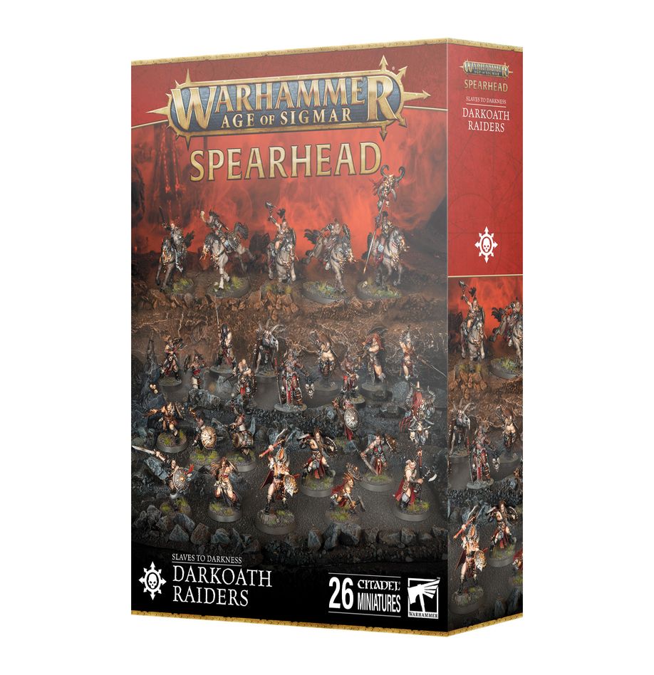 Games Workshop Warhammer Age of Sigmar: Spearhead - mini figurky - Slaves to Darkness: Darkoath Raiders