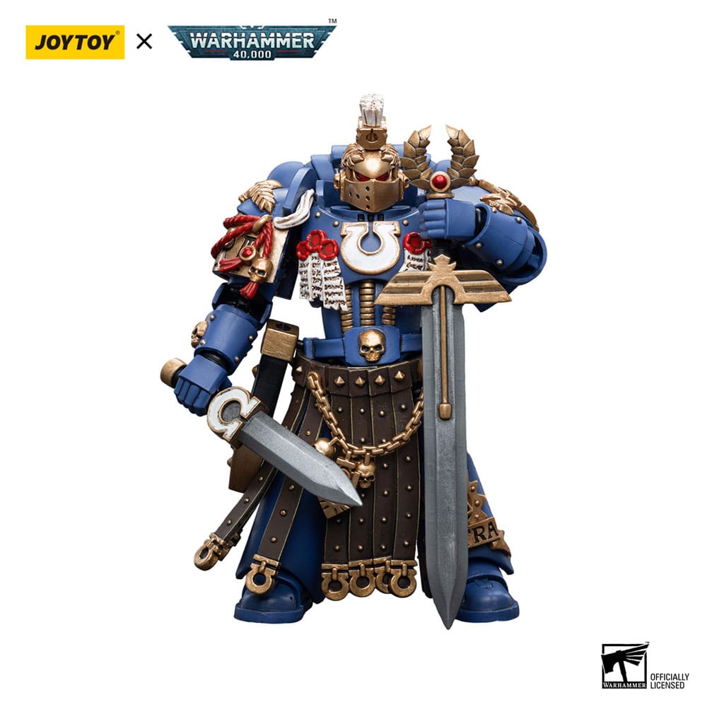 Joy Toy (CN) Warhammer 40k Action Figure 1/18 Ultramarines Honour Guard Chapter Champion 12 cm