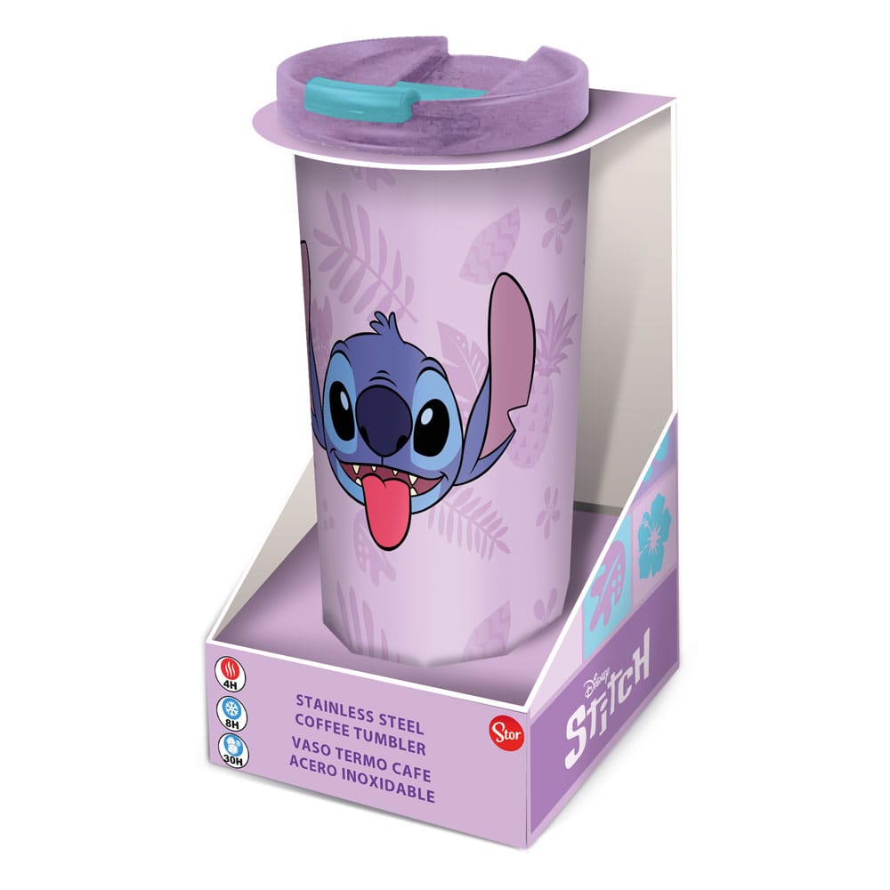 Stor Lilo & Stitch Stainless Steel travel tumbler Stitch Palms