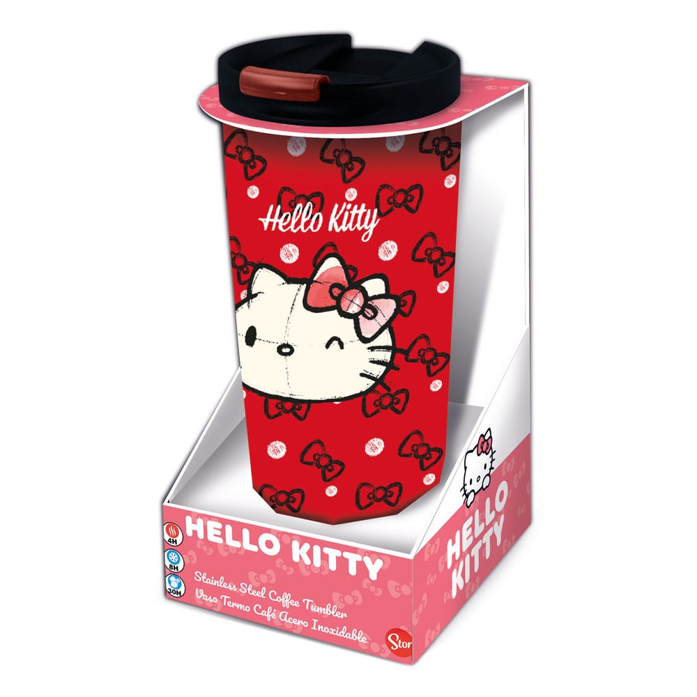 Stor Sanrio Stainless Steel travel tumbler Hello Kitty