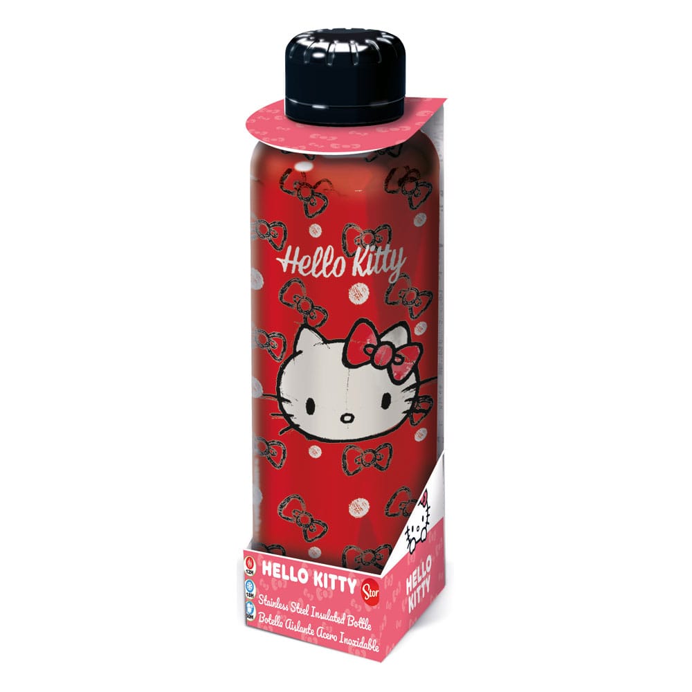 Stor Sanrio Water Bottle Hello Kitty