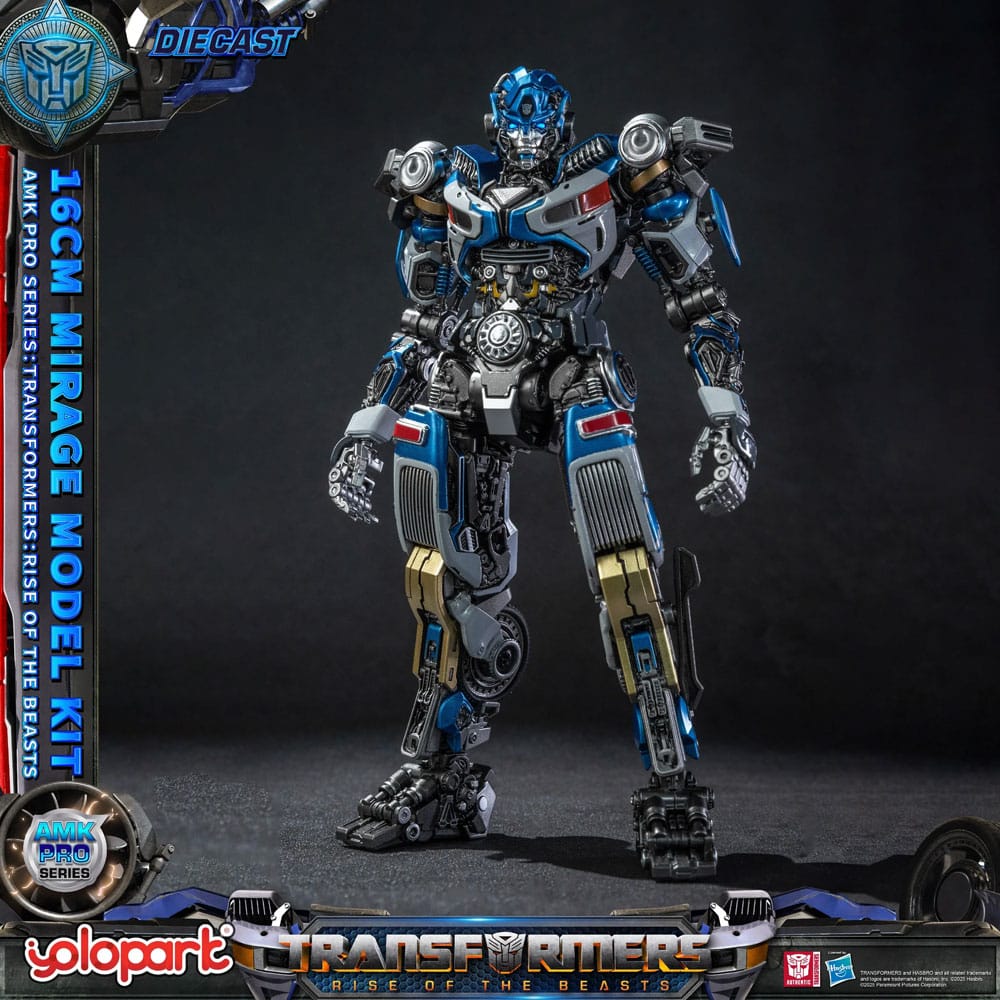 Yolopark Transformers: Rise of the Beasts AMK Pro Series Plastic Model Kit Mirage (Oversea Version) 16 cm