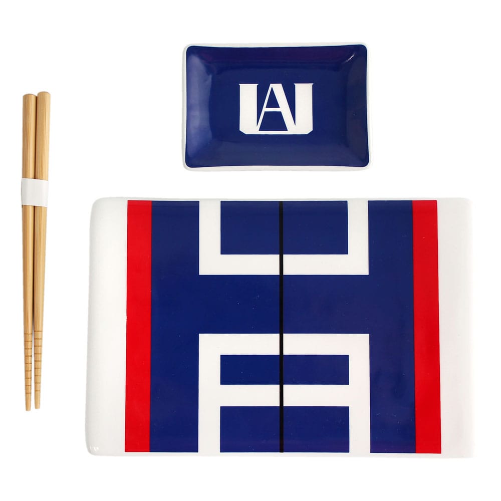 Just Funky My Hero Academia Ceramic Sushi Set with Chopsticks UA