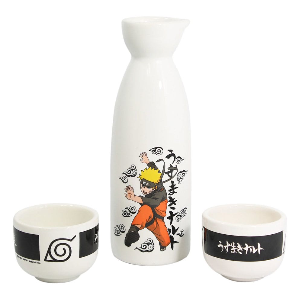 Just Funky Naruto Shippuden Ceramic Sake Set Naruto