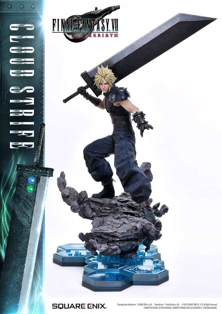 Square-Enix Final Fantasy VII Rebirth Statue 1/4 Cloud Strife 68 cm