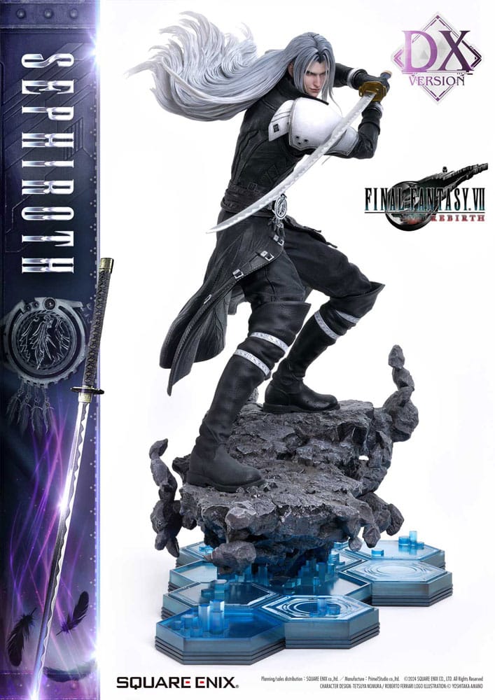 Square-Enix Final Fantasy VII Rebirth Statue 1/4 Sephiroth Deluxe Ver. 69 cm